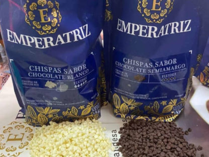 CHISPA SABOR CHOCOLATE BLANCO EMPERATRIZ CJA 6/1 kg