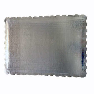 BASE PARA PASTEL 14" PLATA PAQ 25 PZS