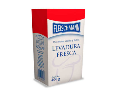 LEVADURA FRESCA PARA PAN B. CH. C/P 30/400 g