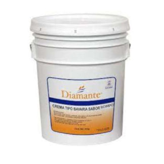 CREMA TIPO  BAVARIA SABOR ROMPOPE DULLA 10 KG