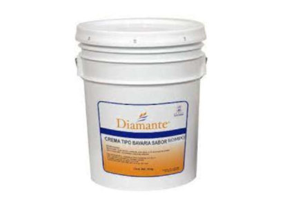 CREMA TIPO  BAVARIA SABOR ROMPOPE DULLA 10 KG
