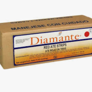 ATE ROJO EN TIRAS DIAMANTE CAJA 5 KGS