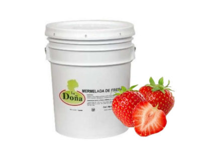 MERMELADA DE FRESA LA DOÑA 20 KGS.