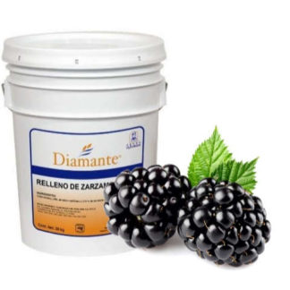 RELLENO ZARZAMORA DIAMANTE 5 KG DULLA