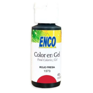 COLOR GEL ROJO FRESA CJ/25 PZ 40GRS