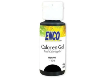 COLOR GEL NEGRO CJ/25 PZ 40 grs.