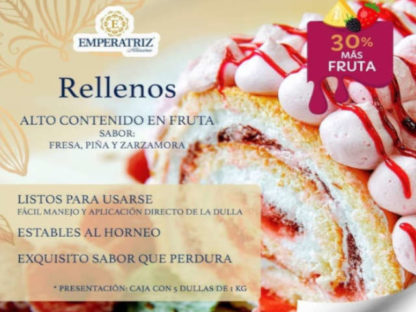 RELLENO ZARZAMORA ACF EMPERATRIZ 5 kg DULLA