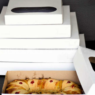CAJA GDE PARA ROSCA DE REYES PAQ. 25 PZAS